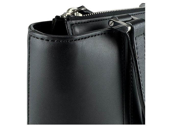 Borsa a mano Burberry in pelle nera Nero - vista 6