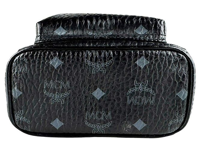 Zaino in pelle MCM - Black Nero - vista 4