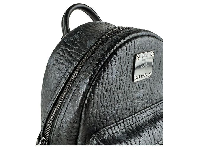 Zaino in pelle MCM - Black Nero - vista 7