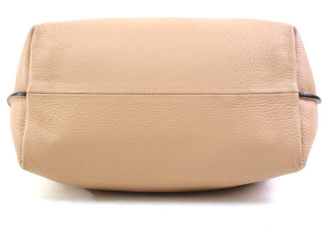 Borsa in pelle Tod's Pale Orange - vista 4