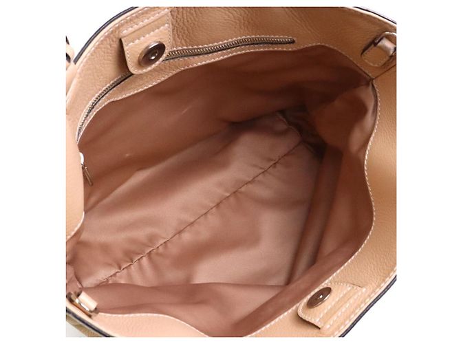 Borsa in pelle Tod's Pale Orange - vista 5