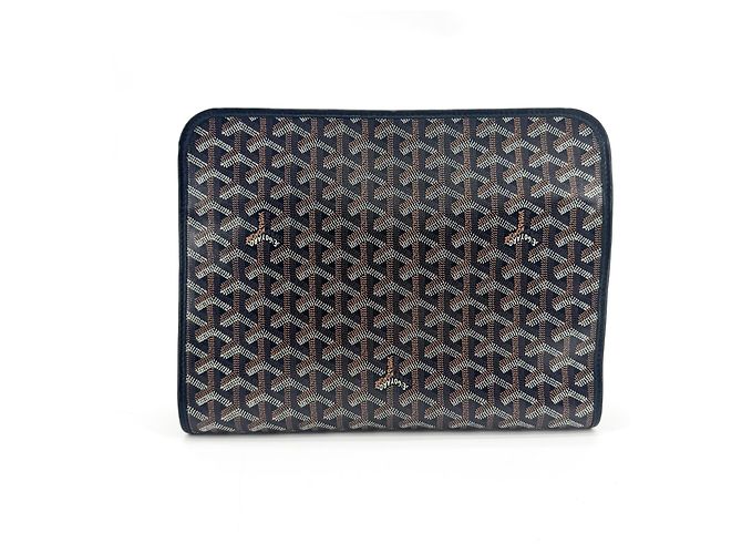 Goyard Jouvence Toiletry Coated Canvas MM Nero - vista 2
