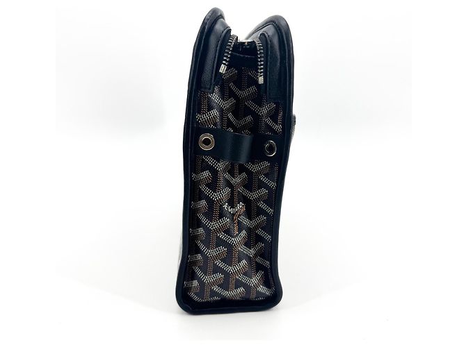 Goyard Jouvence Toiletry Coated Canvas MM Nero - vista 4
