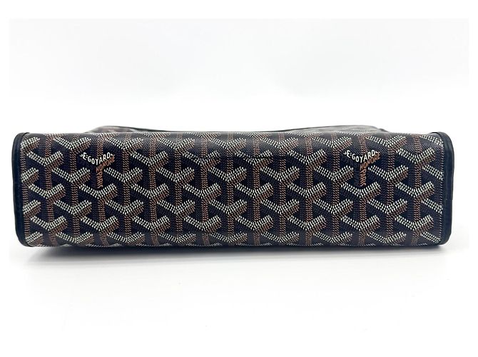 Goyard Jouvence Toiletry Coated Canvas MM Nero - vista 6