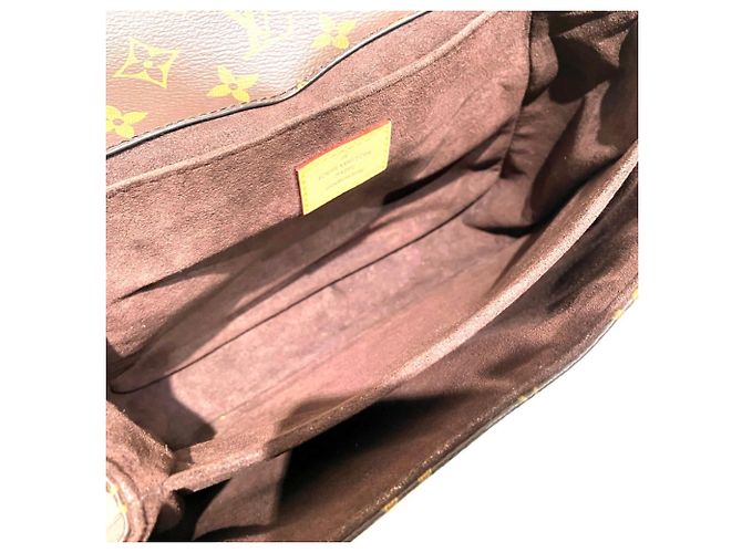 Louis Vuitton Pochette Métis MM Handtasche Braun - Ansicht 6