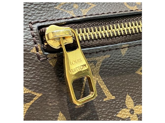 Louis Vuitton Pochette Métis MM Handtasche Braun - Ansicht 8