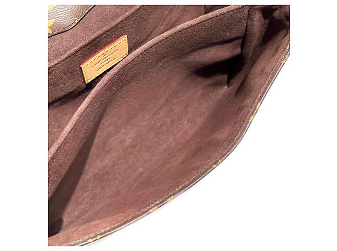 Louis Vuitton Pochette Métis MM Handtasche Braun - Ansicht 9