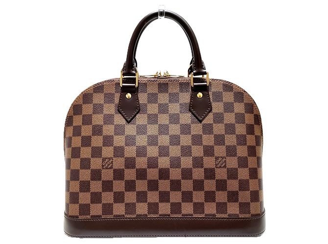 Louis Vuitton Alma PM Handtasche Braun - Ansicht 2
