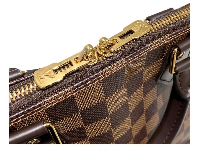 Louis Vuitton Alma PM Handtasche Braun - Ansicht 8