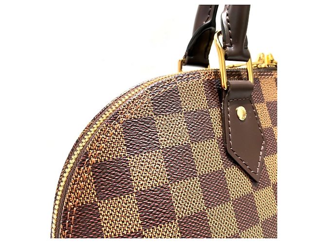 Louis Vuitton Alma PM Handtasche Braun - Ansicht 9