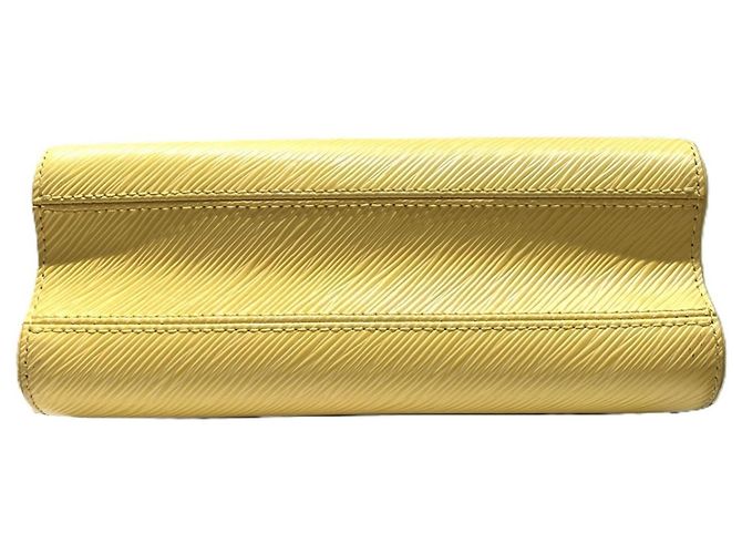 Bolsa Louis Vuitton Twist MM em couro Epi Amarelo - vista 3