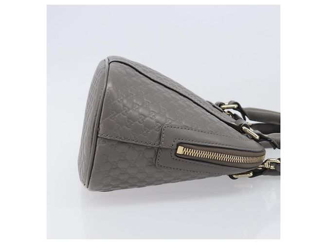 Borsa Convertible Dome Satchel Microguccissima in pelle Medium Gucci Marrone - vista 3