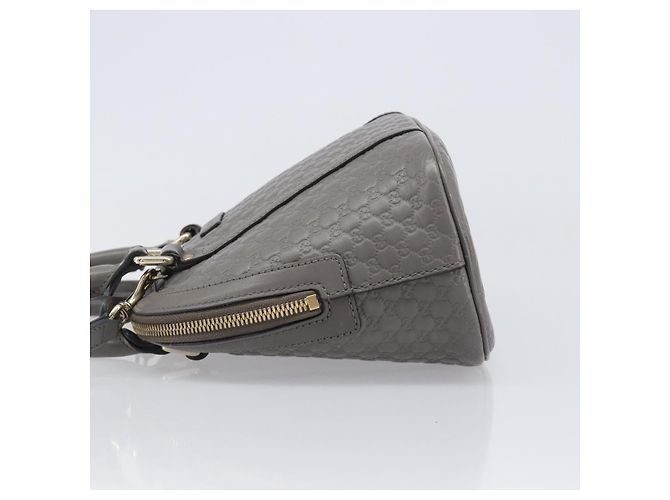 Borsa Convertible Dome Satchel Microguccissima in pelle Medium Gucci Marrone - vista 4