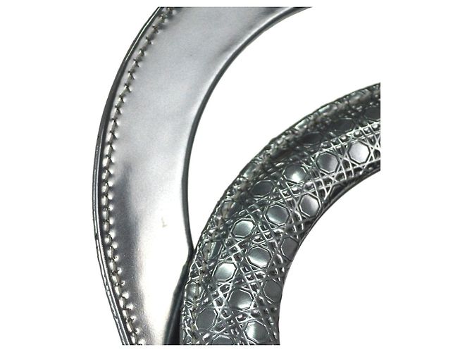 Christian Dior Lady Dior Micro Cannage Metallic Calfskin Mini Metallico - vista 6