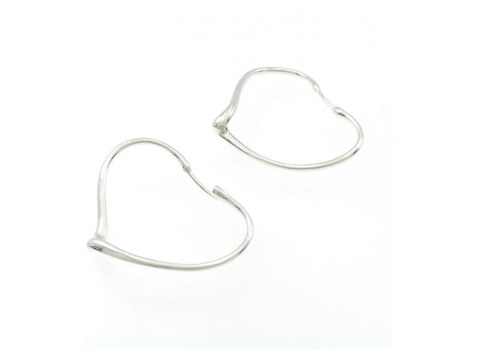 Autre Marque Pendientes de aro Tiffany Open Heart - vista 3