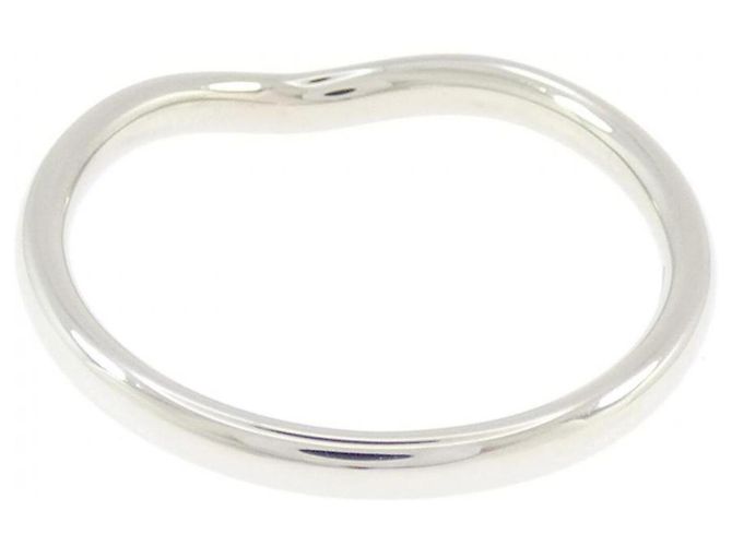 Autre Marque Tiffany Gebogener Ring aus Platin - Ansicht 3