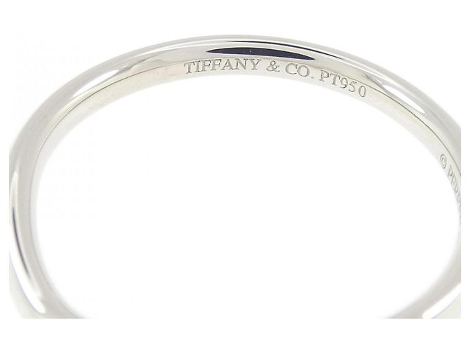 Autre Marque Tiffany Gebogener Ring aus Platin - Ansicht 4