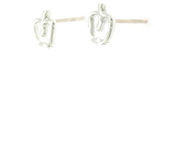 Autre Marque Tiffany Apple Stecker-Ohrringe - Ansicht 2