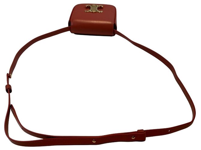 Céline Celine Mini Claude Schultertasche Pink - Ansicht 7