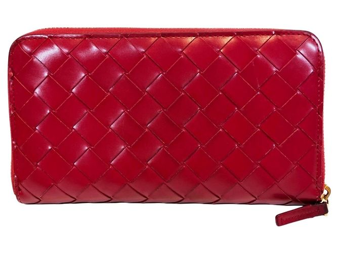 Bottega Veneta Intrecciato Leder-Langbrieftasche - Ansicht 2