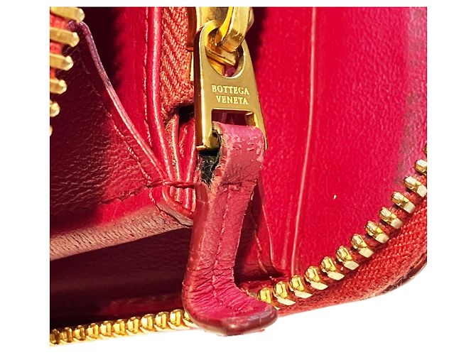 Bottega Veneta Intrecciato Leder-Langbrieftasche - Ansicht 9
