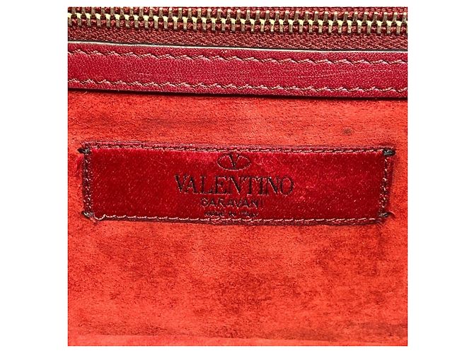 Bolsa de ombro Valentino em Bordeaux - vista 4