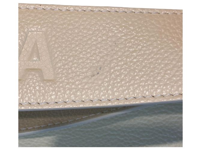 Borsa a tracolla in pelle North-South Balenciaga Giallo - vista 6