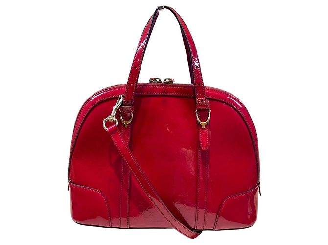 Borsa Gucci GG Enamel 309617 Rosa - vista 2