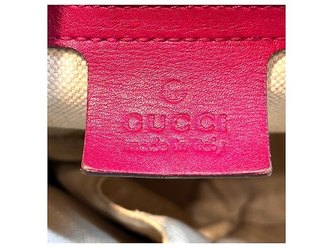 Borsa Gucci GG Enamel 309617 Rosa - vista 4