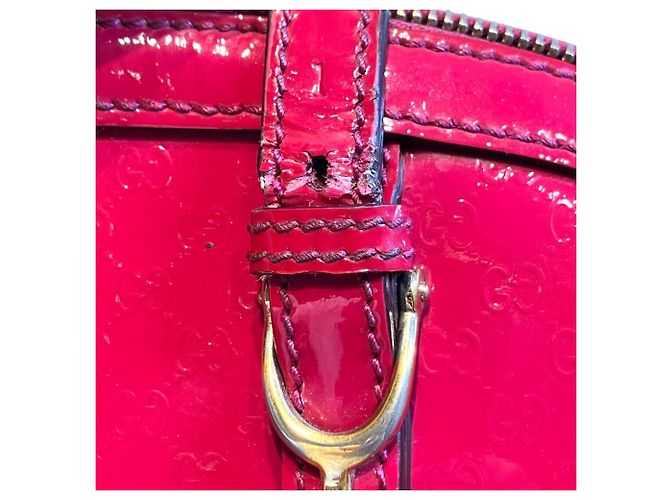 Borsa Gucci GG Enamel 309617 Rosa - vista 6