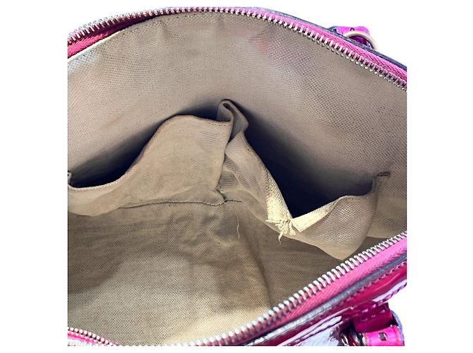 Borsa Gucci GG Enamel 309617 Rosa - vista 7