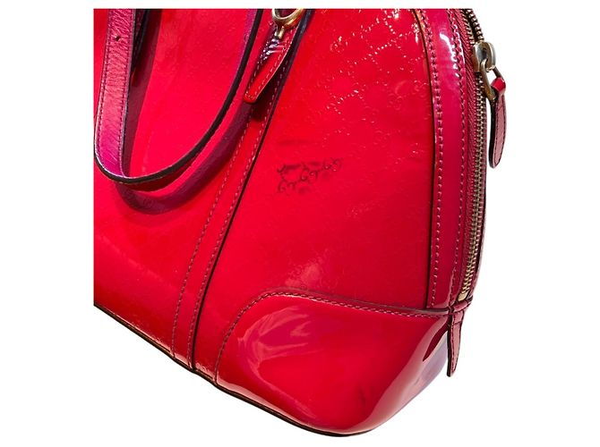 Borsa Gucci GG Enamel 309617 Rosa - vista 8