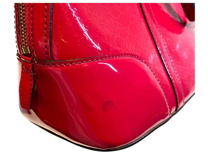 Borsa Gucci GG Enamel 309617 Rosa - vista 9