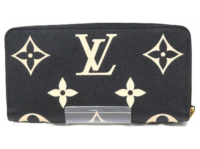 Louis Vuitton Zippy Wallet - Monogram Empreinte Leather Black - view 2