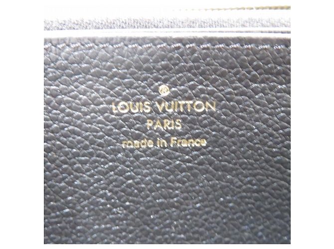 Louis Vuitton Zippy Wallet - Monogram Empreinte Leather Black - view 4