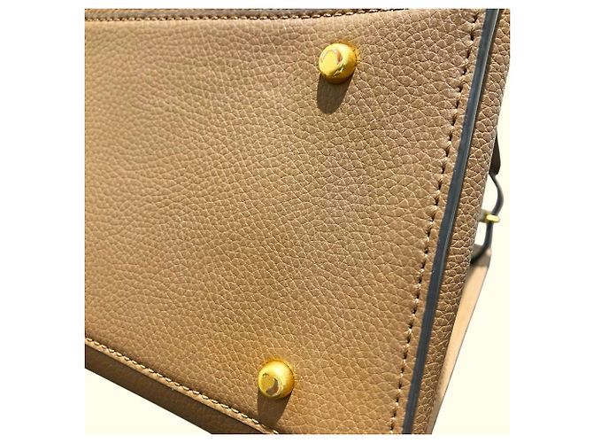 Tory Burch Walker Satchel Tote Bag Braun - Ansicht 8