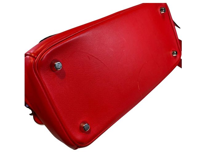 Borsa in pelle Christian Dior Be Rosso - vista 9