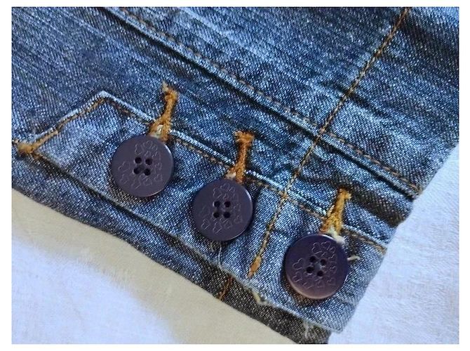 Autre Marque Bermudas de Denim Rosalita Mc Gee Pop Azul Multicor - vista 17