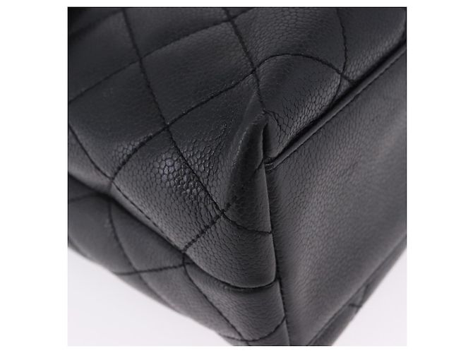 Chanel Coco Top Handle Quilted Caviar with Lizard Medium Schwarz - Ansicht 6