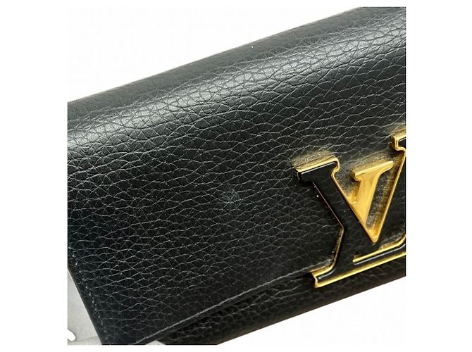 Louis Vuitton Portefeuille Capucines Long Wallet Schwarz - Ansicht 6
