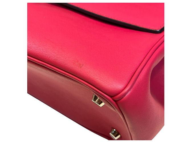 Borsa Christian Dior Be in pelle rosa - vista 6