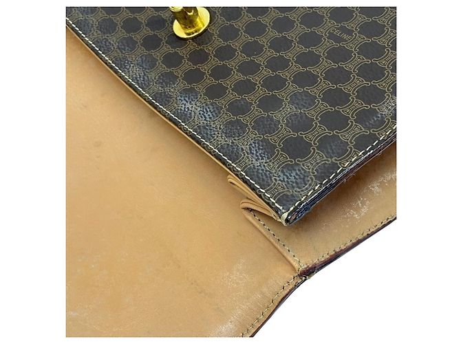 Céline Bolsa Celine Macadam Marrom - vista 6