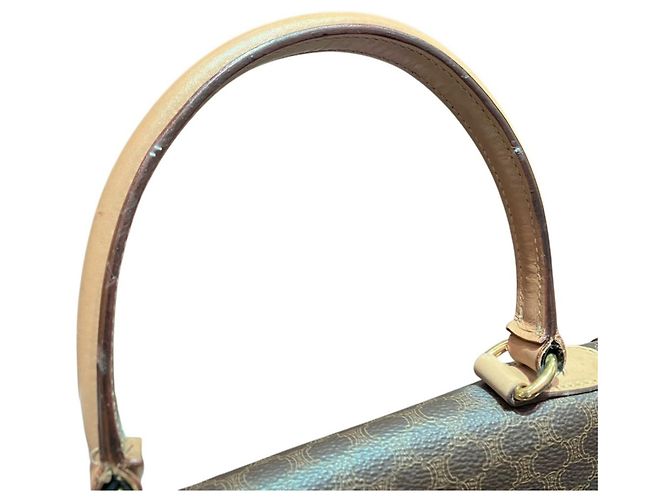 Céline Bolsa Celine Macadam Marrom - vista 9