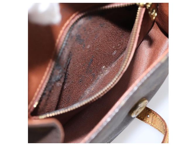 LOUIS VUITTON Monogram Saint Cloud MM Schultertasche M51243 LV Auth LN149 Monogramm - Ansicht 11