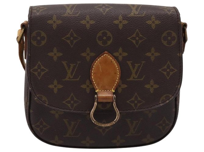 LOUIS VUITTON Monogram Saint Cloud MM Schultertasche M51243 LV Auth LN149 Monogramm - Ansicht 13