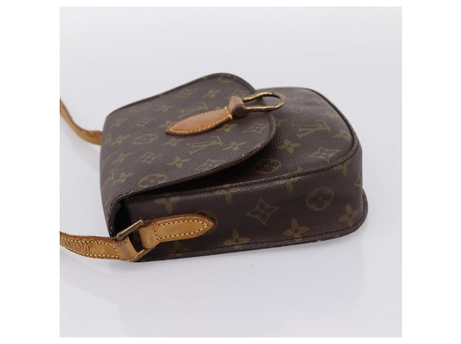 LOUIS VUITTON Monogram Saint Cloud MM Schultertasche M51243 LV Auth LN149 Monogramm - Ansicht 3