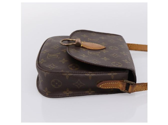 LOUIS VUITTON Monogram Saint Cloud MM Schultertasche M51243 LV Auth LN149 Monogramm - Ansicht 4