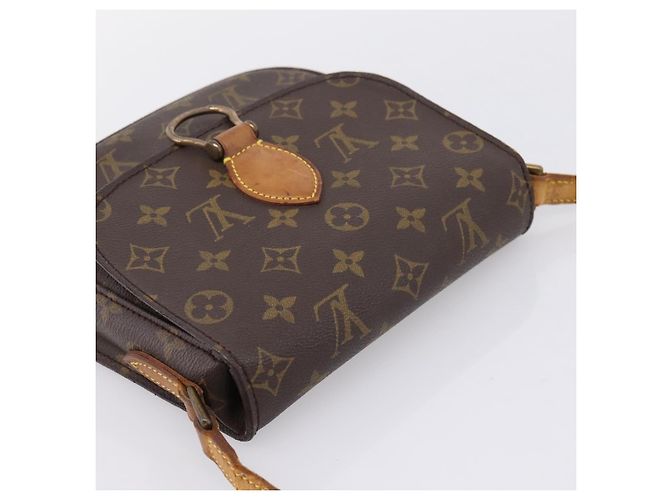 LOUIS VUITTON Monogram Saint Cloud MM Schultertasche M51243 LV Auth LN149 Monogramm - Ansicht 6