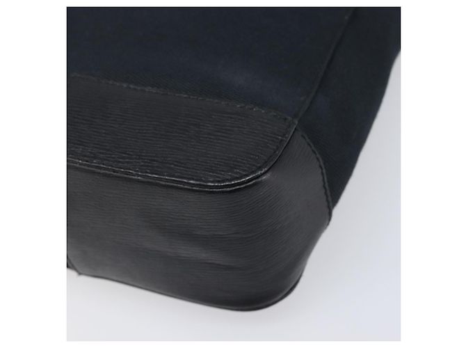 Borsa Tote GUCCI G in pelle e tela Nero Oro 002 1109 Auth am12611V D'oro - vista 12