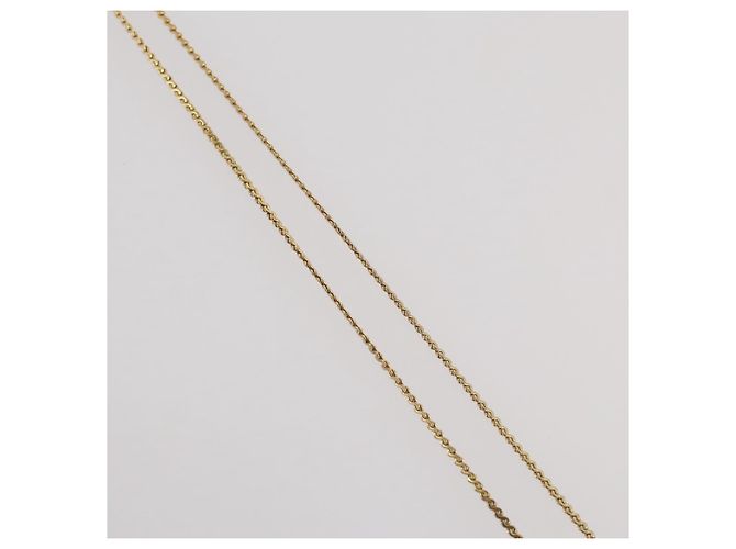 Collana Christian Dior metallo Gold Tone Auth 203859 - vista 5